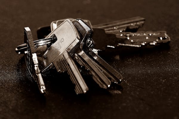 klíče od domu 